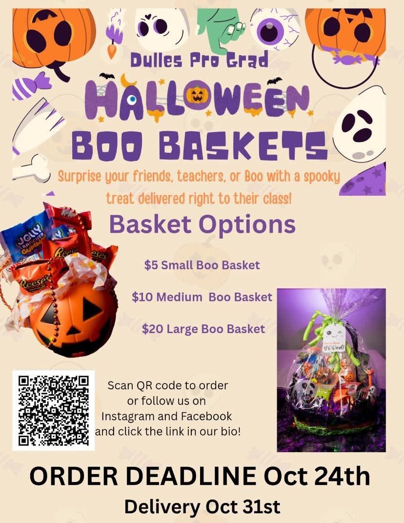  Halloween Boo Baskets - DHS Pro Grad